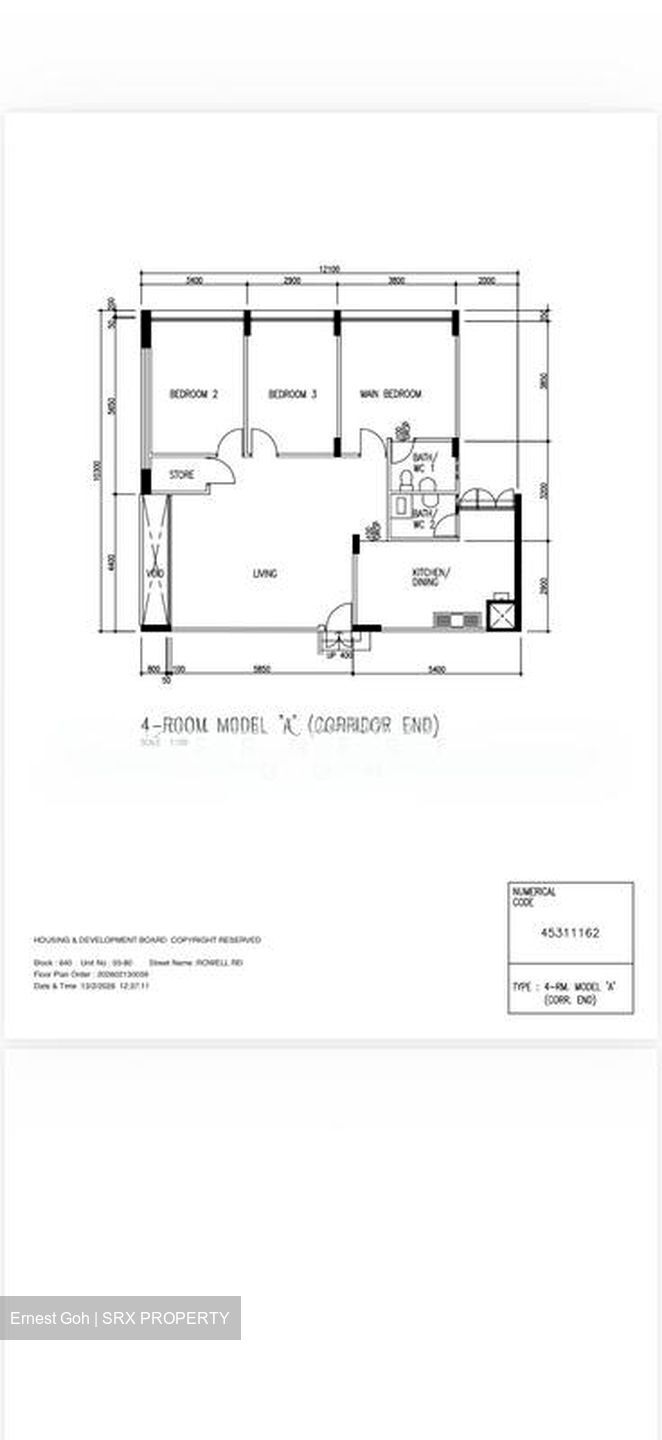 Blk 640 Rowell Road (Central Area), HDB 4 Rooms #576151401